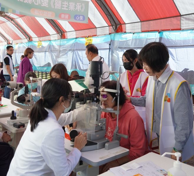2025承業生醫團隊於南投信義鄉舉辦偏鄉義診活動現場